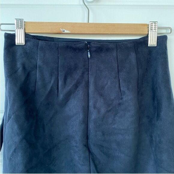 LOFT || high waisted suede mini skirt - Picture 2 of 9